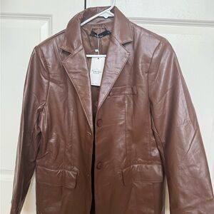 Brown Leather Jacket